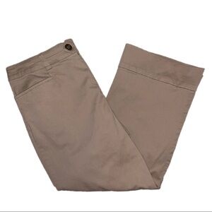 Christopher & Banks Khaki Capris Pants